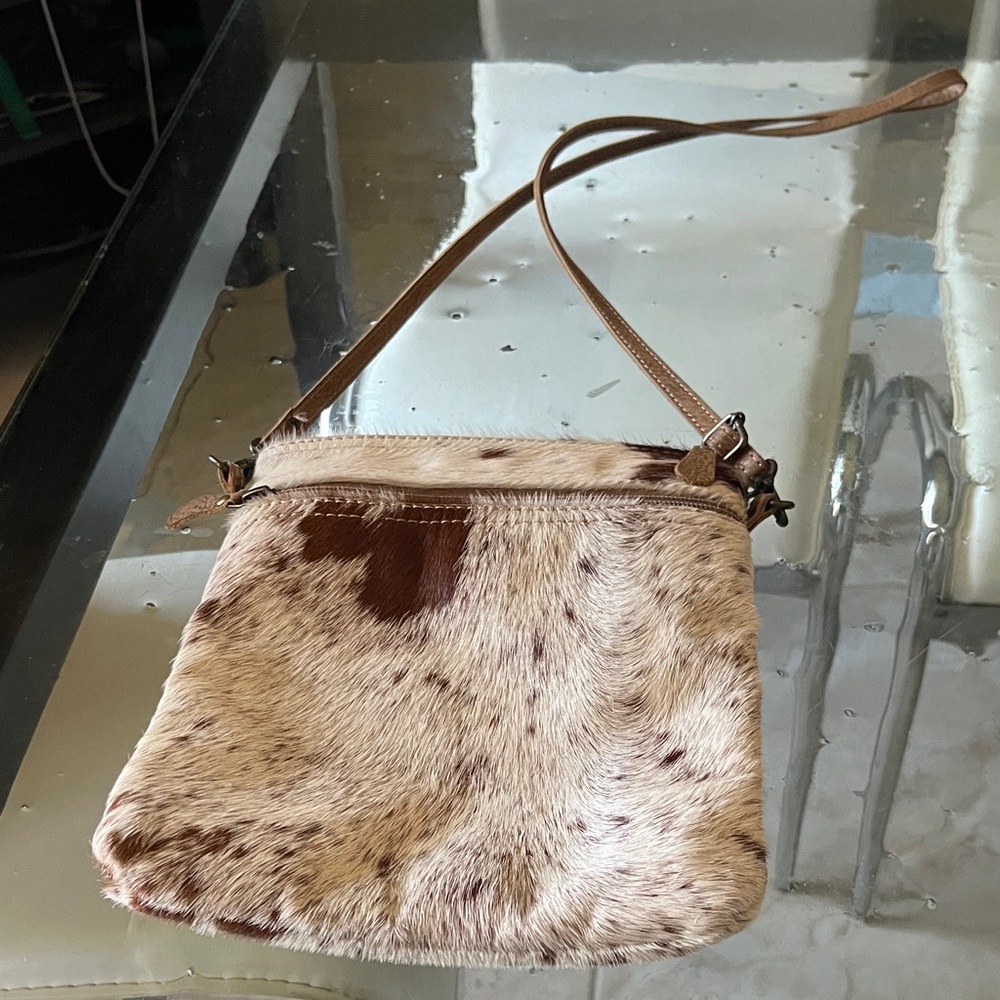 Cow fur Crossbody Bag